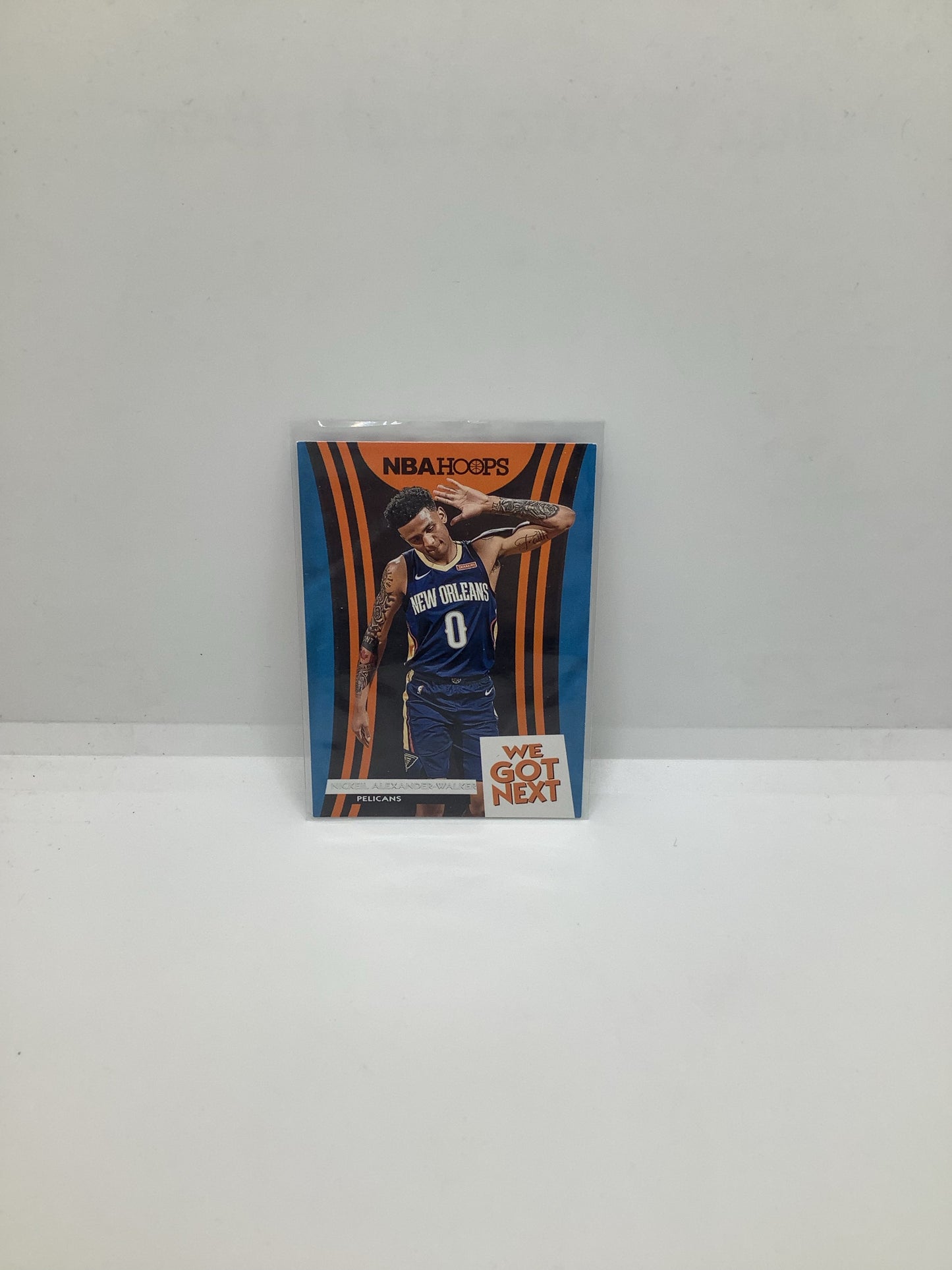 2019-20 Hoops Nickeil Alexander-Walker Blue Orange/Green