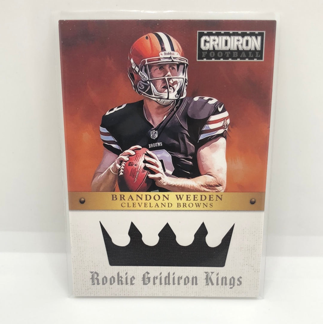 Brandon Weeden 2012 Gridiron Gems Rc Jsy /299