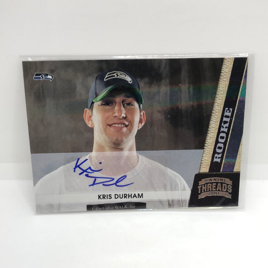 Kris Durham 2011 Threads Rc Auto /299
