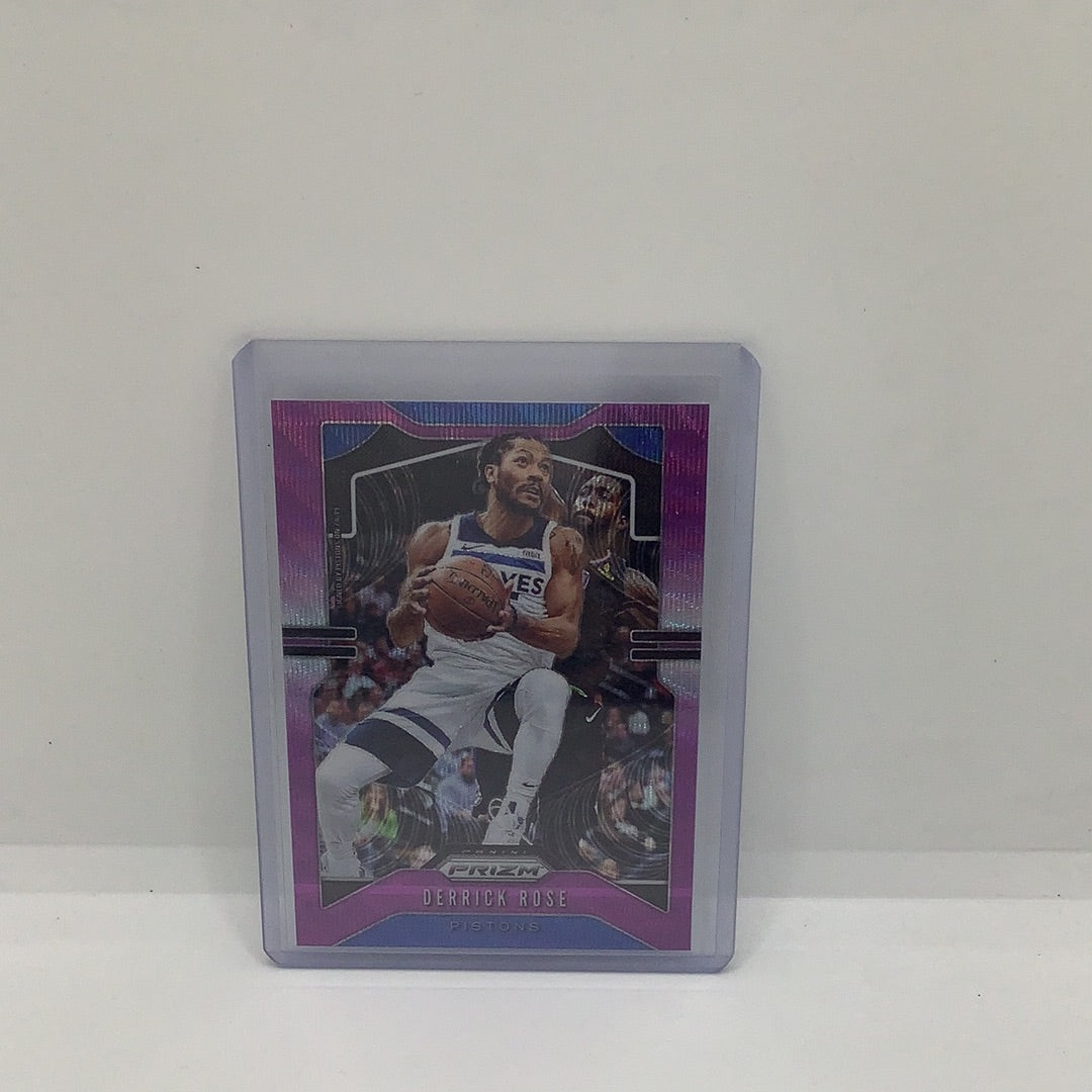 2019-20 Prizm Derrick Rose Purple