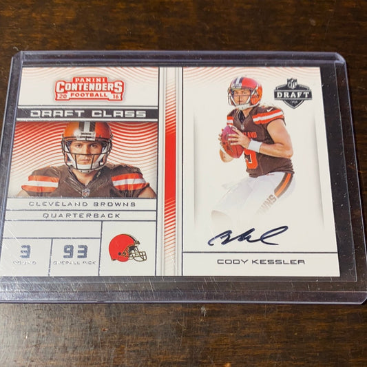 2016 Contenders Cody Kessler Auto Rookie