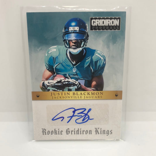 Justin Blackmon 2012 Gridiron Kings Rc Auto /99