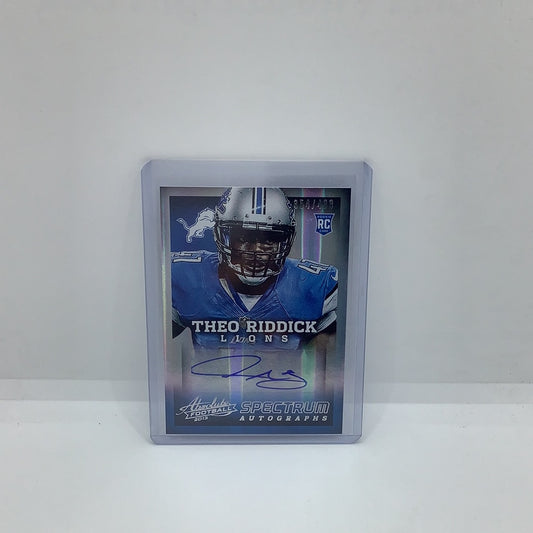 2013 Panini Absolute Auto Theo Riddick