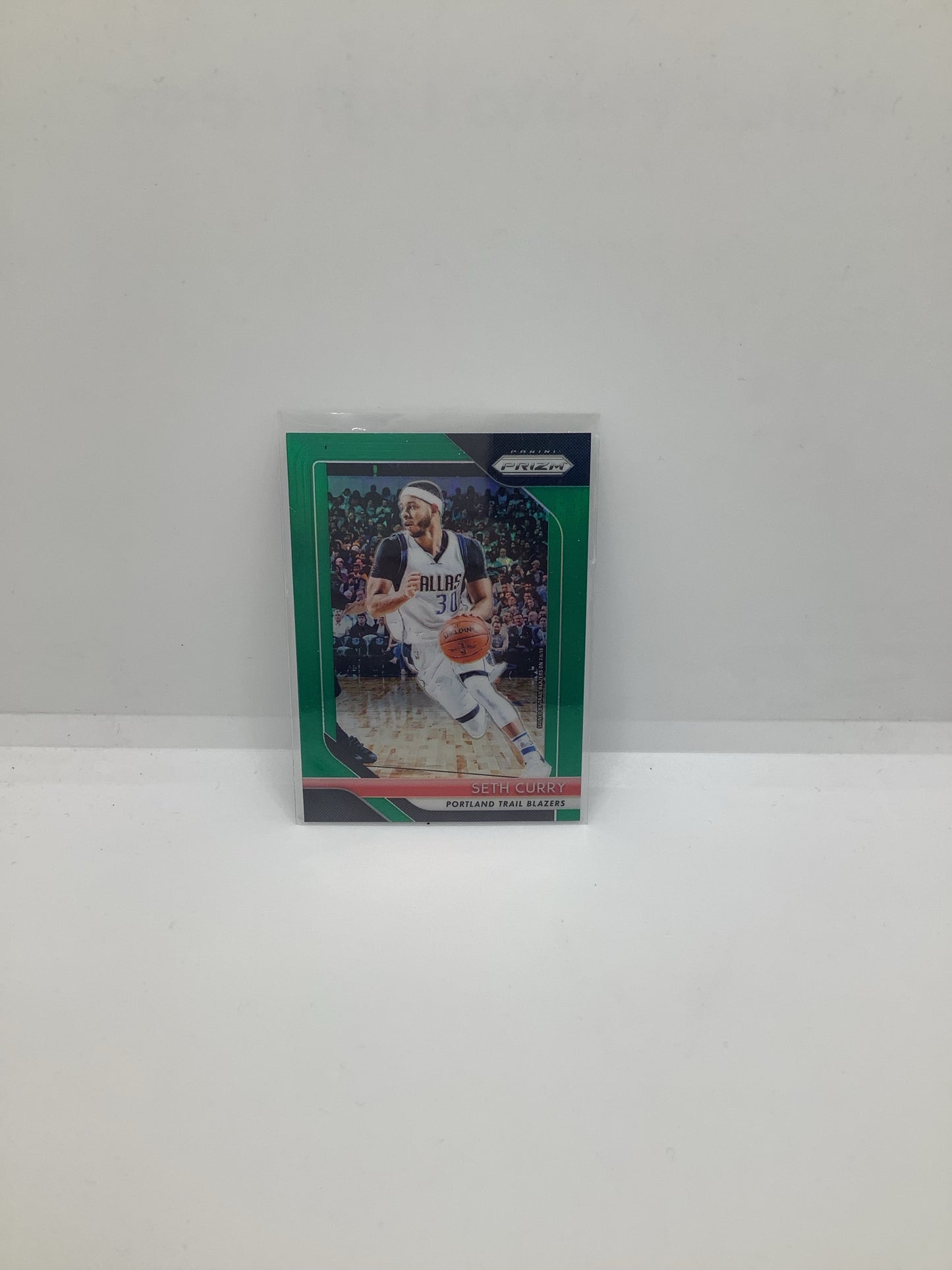 2018-19 Prizm Seth Curry Green Holo