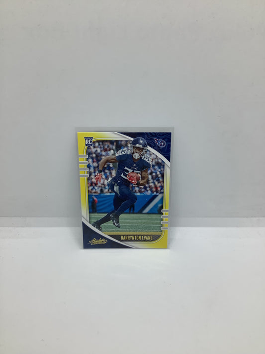 2020 Absolute Darrynton Evans RC Yellow Blue