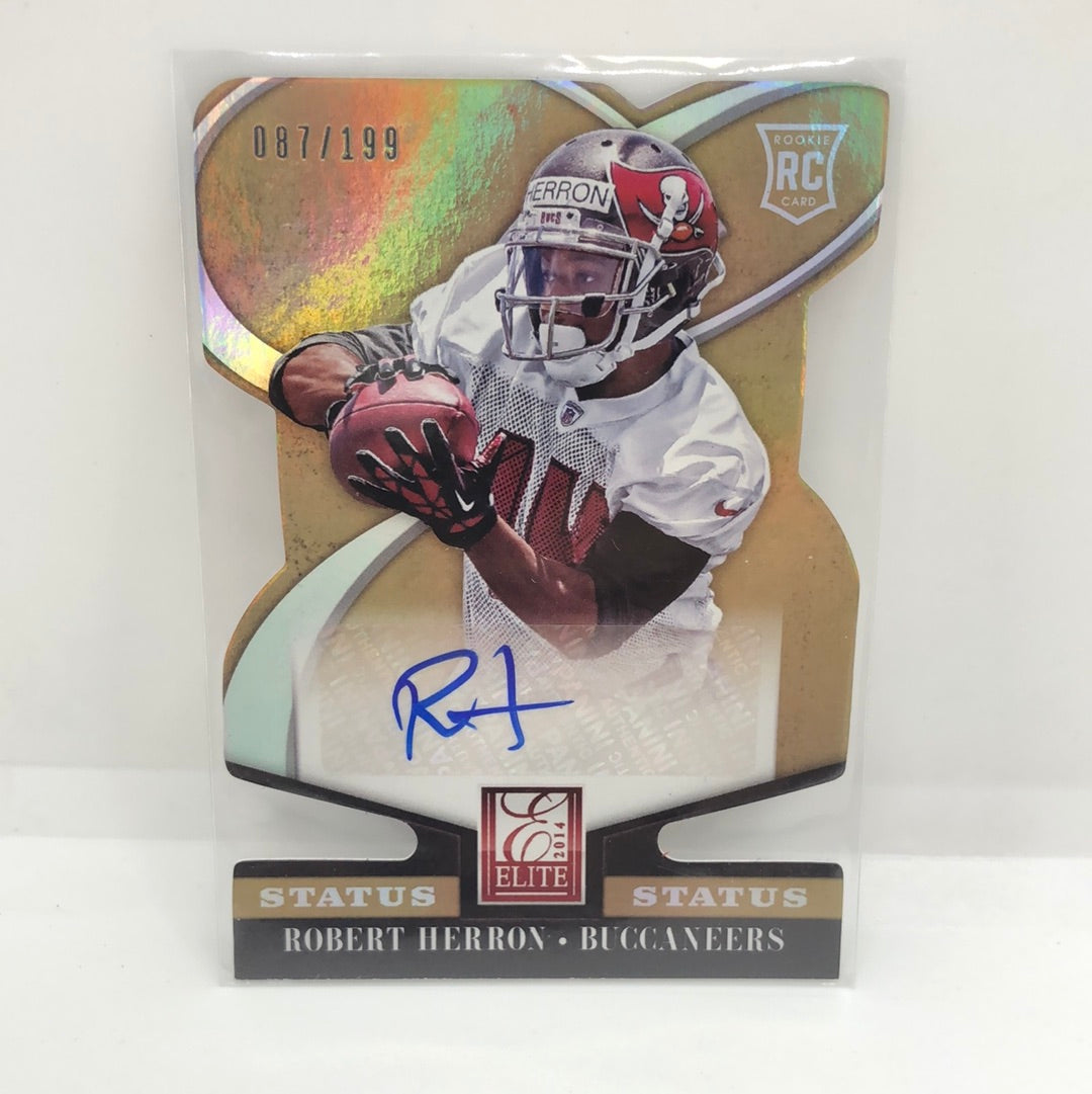 Robert Herron 2014 Elite Die Cut Rc Auto /199