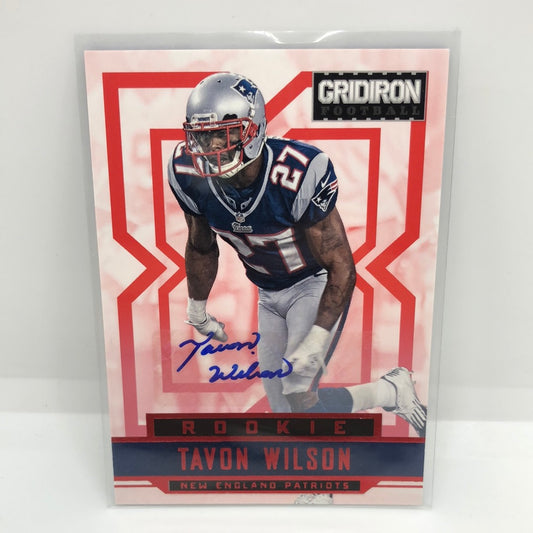 Tavon Wilson 2012 Gridiron Rc Auto /499