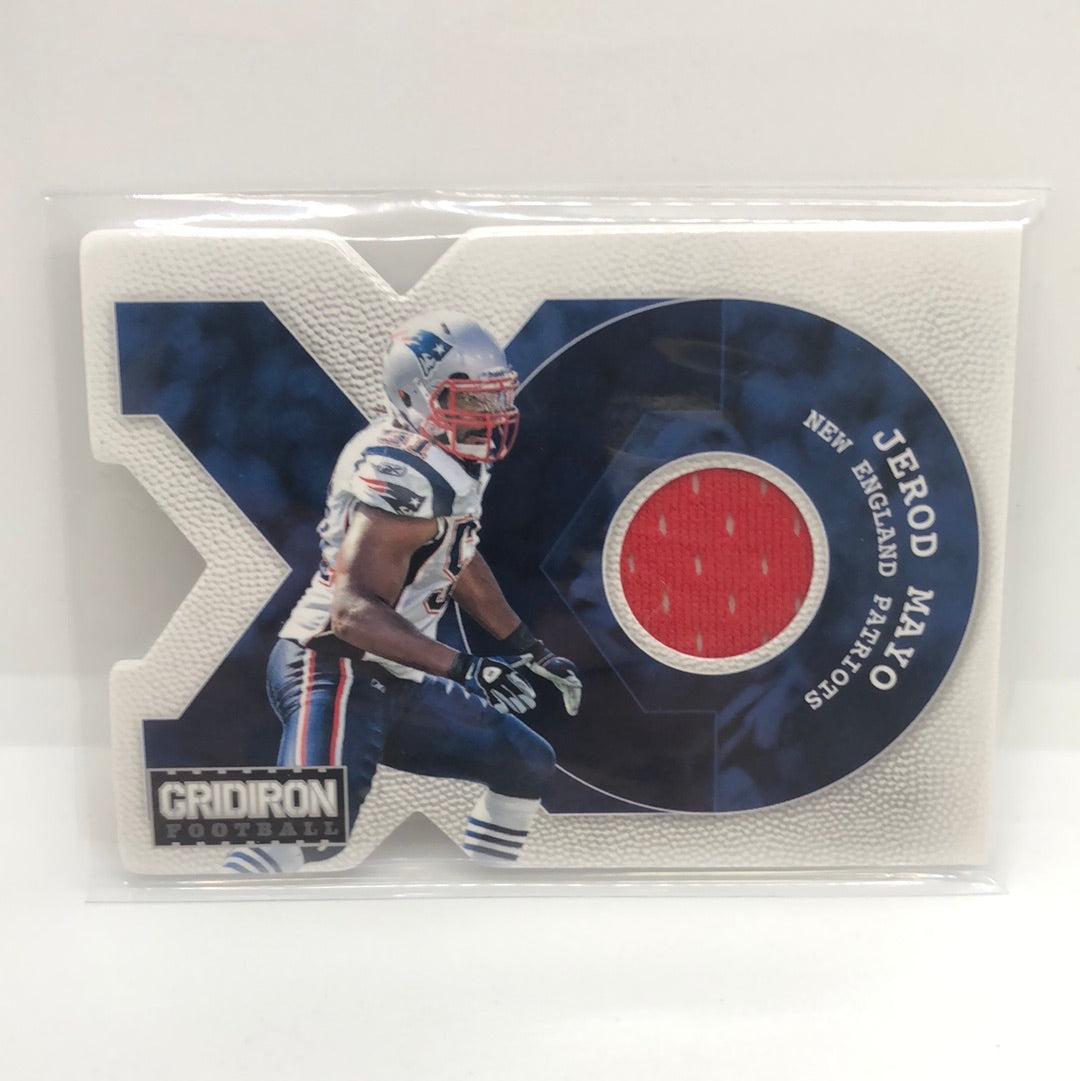 Jerod Mayo 2012 Gridiron Jsy Die Cut /49