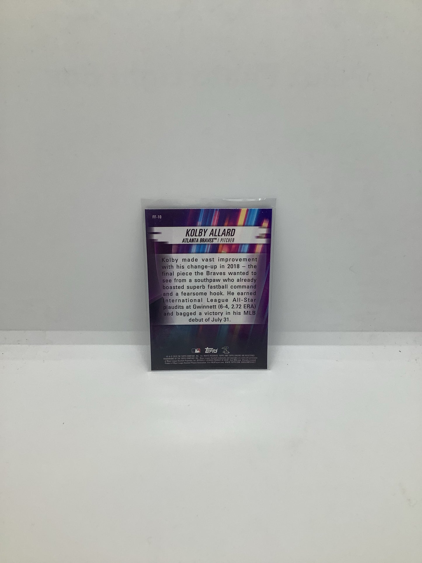 2019 Topps Chrome Refractor Kolby Allard