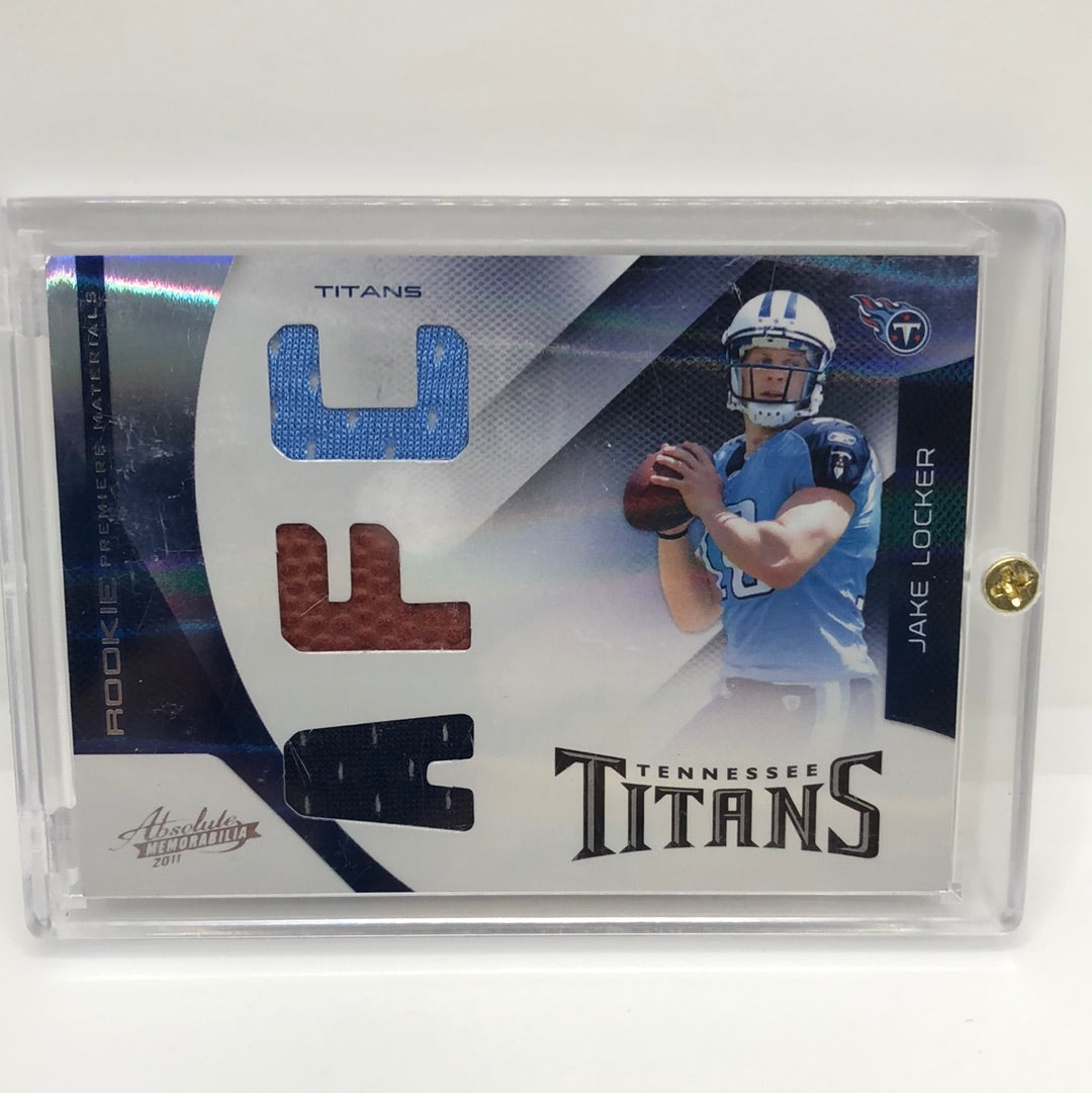 Jake Locker 2011 Absolute RPM Jsy /99