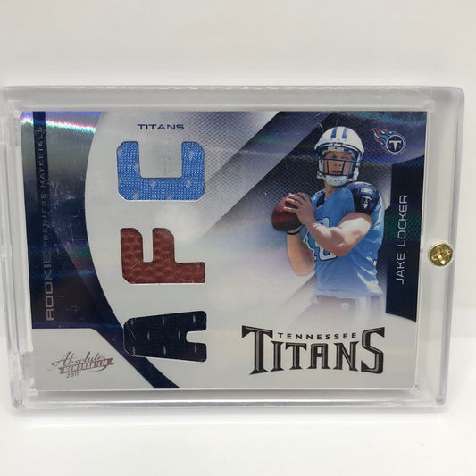 Jake Locker 2011 Absolute RPM Jsy /99
