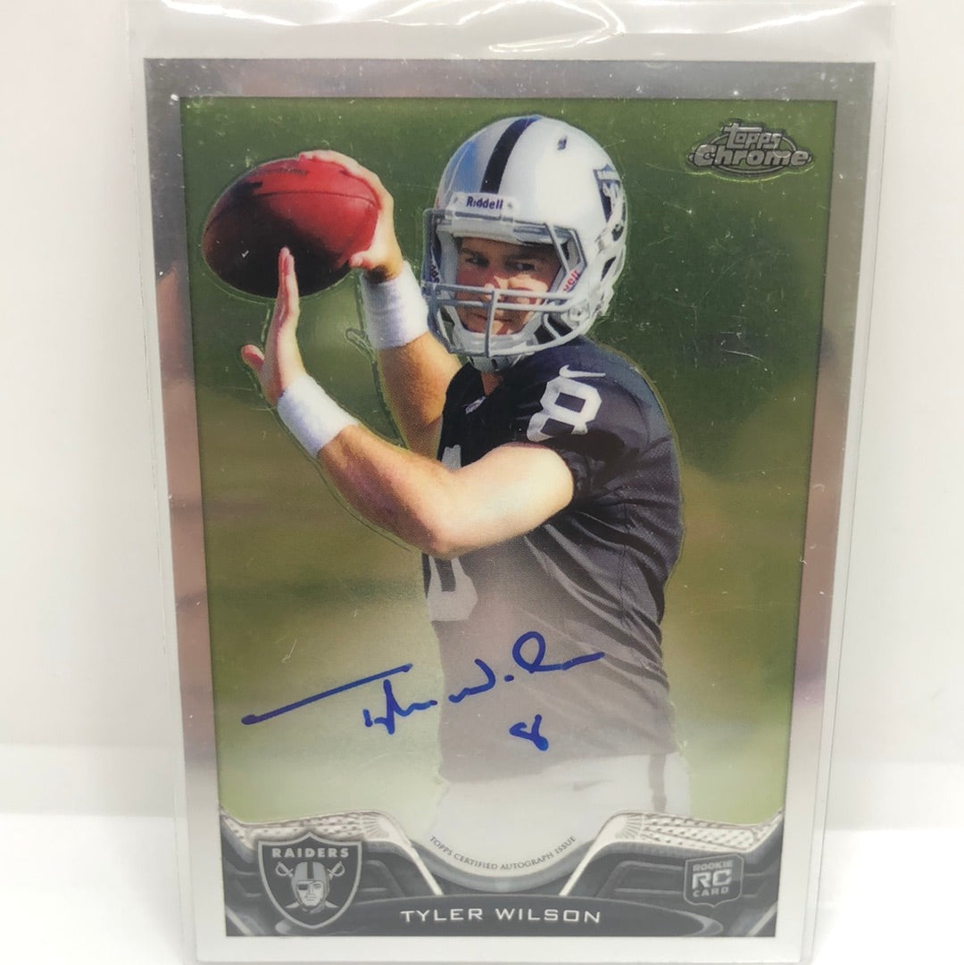 Tyler Wilson 2013 Chrome Rc Auto /600