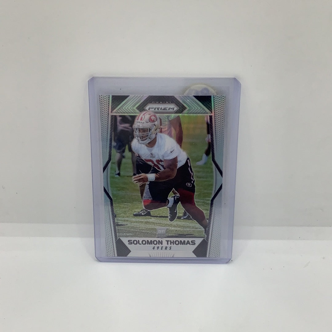 2017 Prizm Solomon Thomas RC Silver