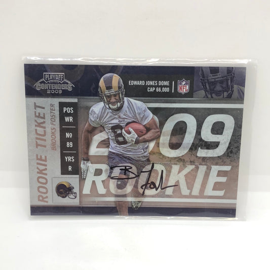 Brooks Foster 2009 Contenders Rc Auto