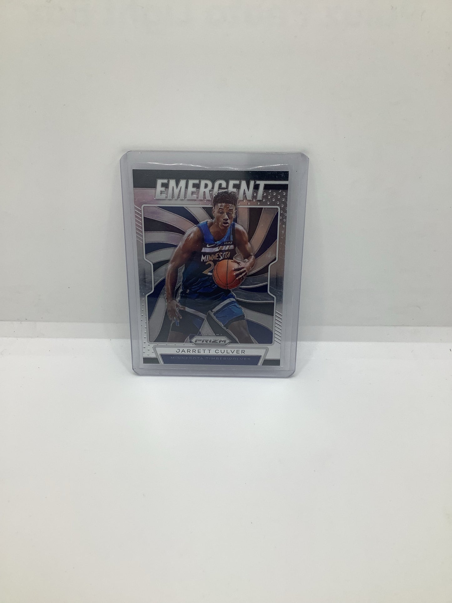 2019-20 Prizm Jarrett Culver RC Silver Blue Black
