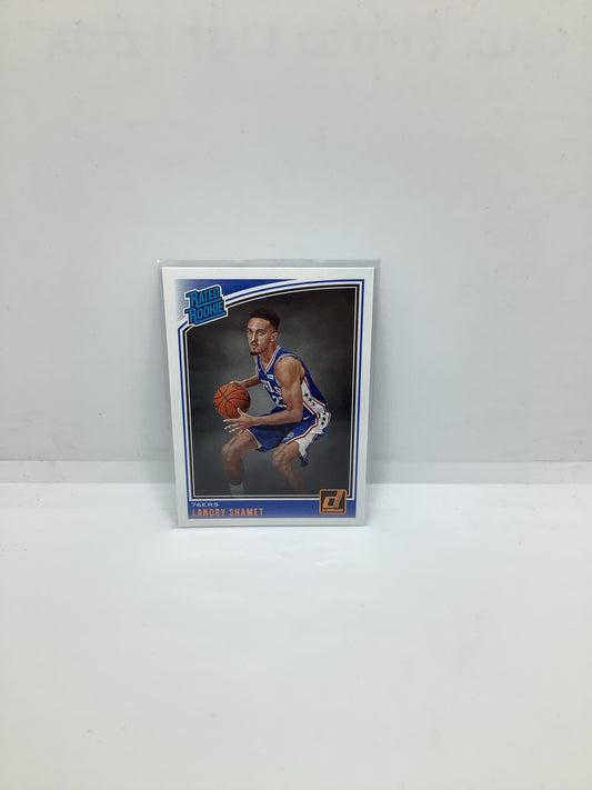 2018-19 Donruss Landry Shamet RC Blue
