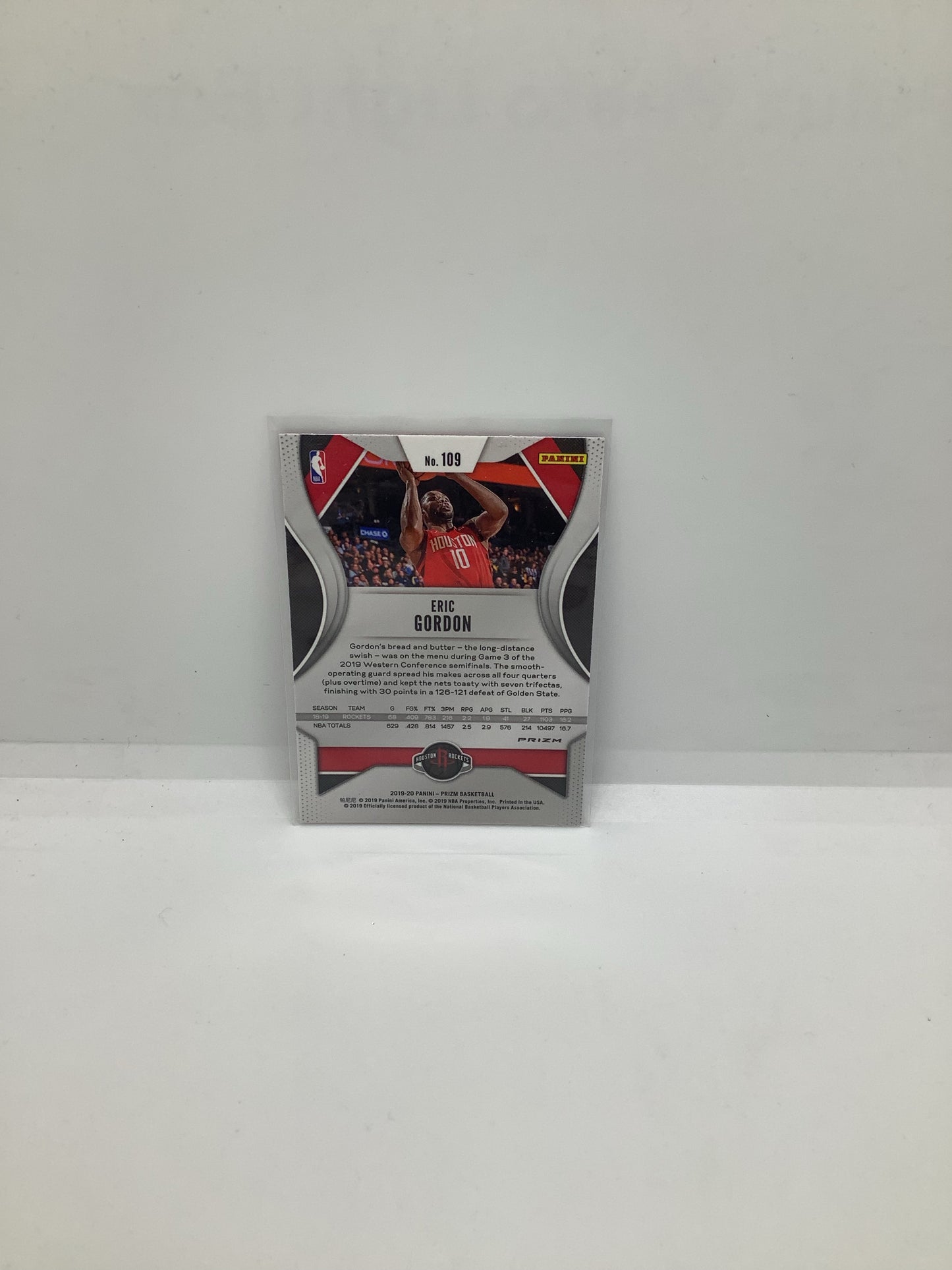 2019-20 Prizm Eric Gordon Purple Holo