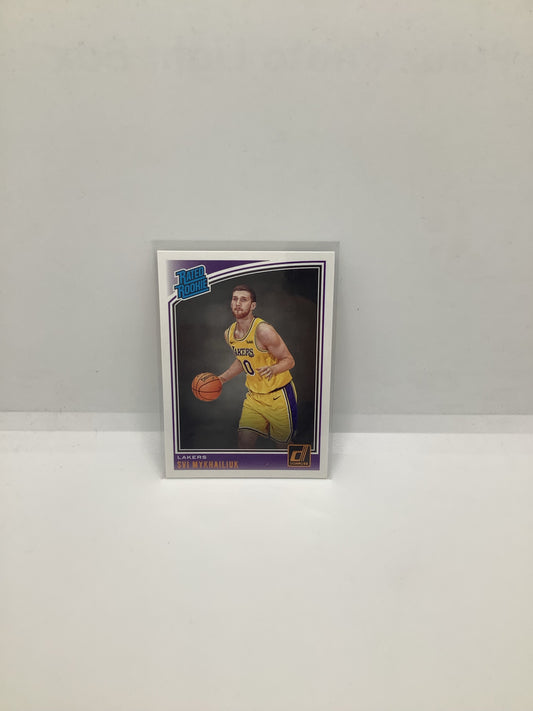 2018-19 Donruss Svi Mykhailiuk RC Purple