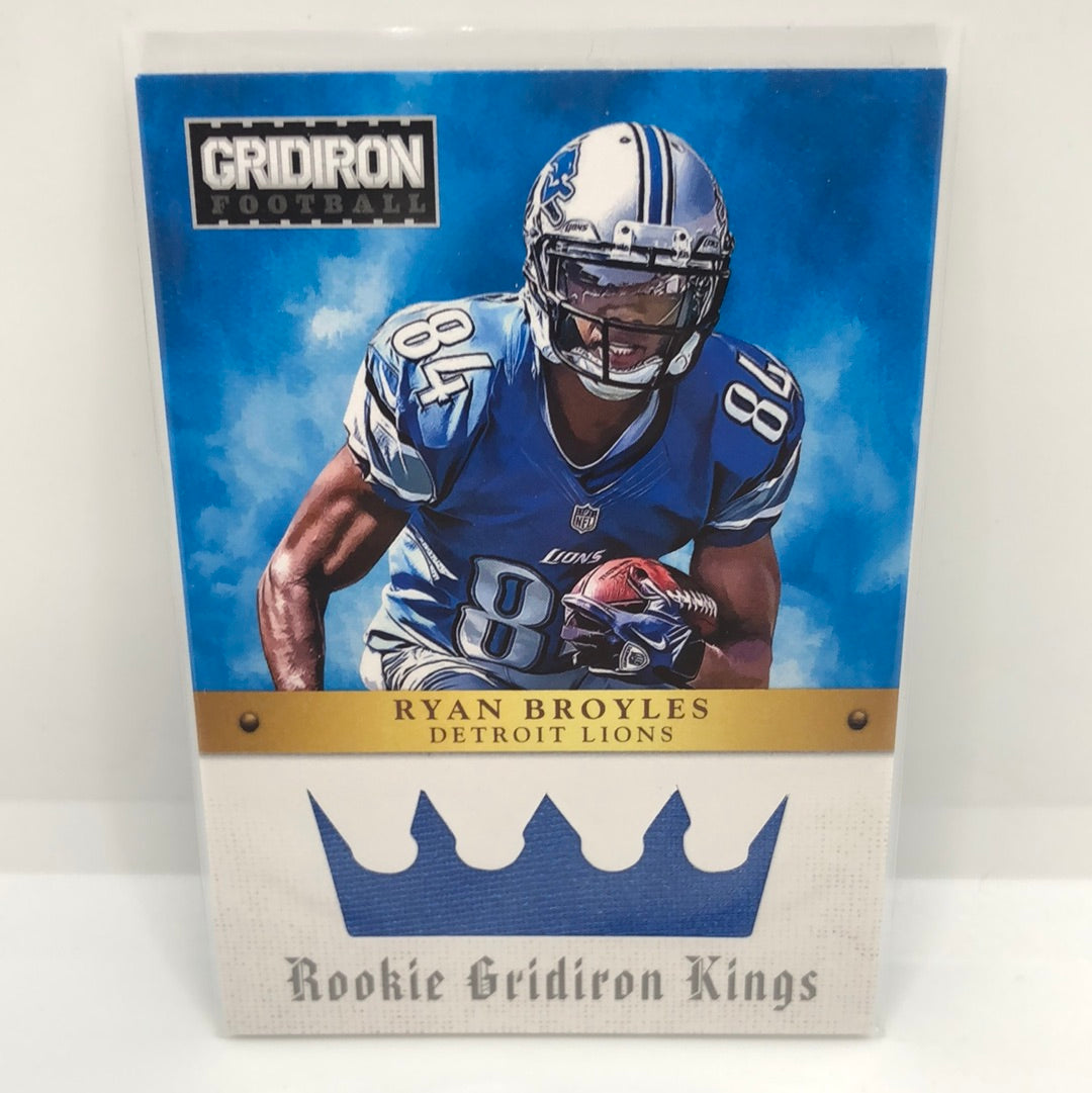 Ryan Broyles 2012 Gridiron Kings Rc Jsy /299