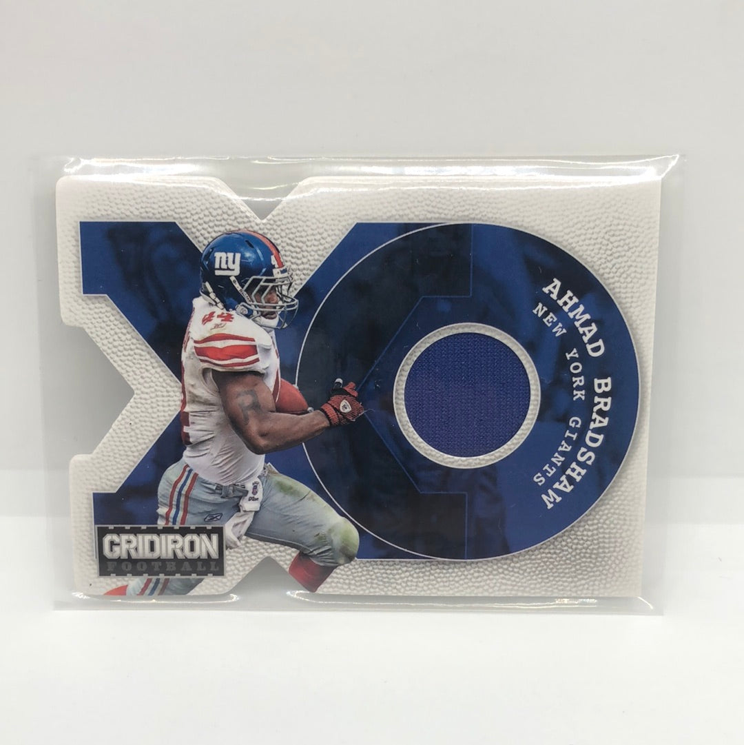 Ahmad Bradshaw 2012 Gridiron Die Cut Jsy /199