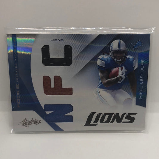 Mikel Leshoure 2011 Absolute RPM Triple Relic /99