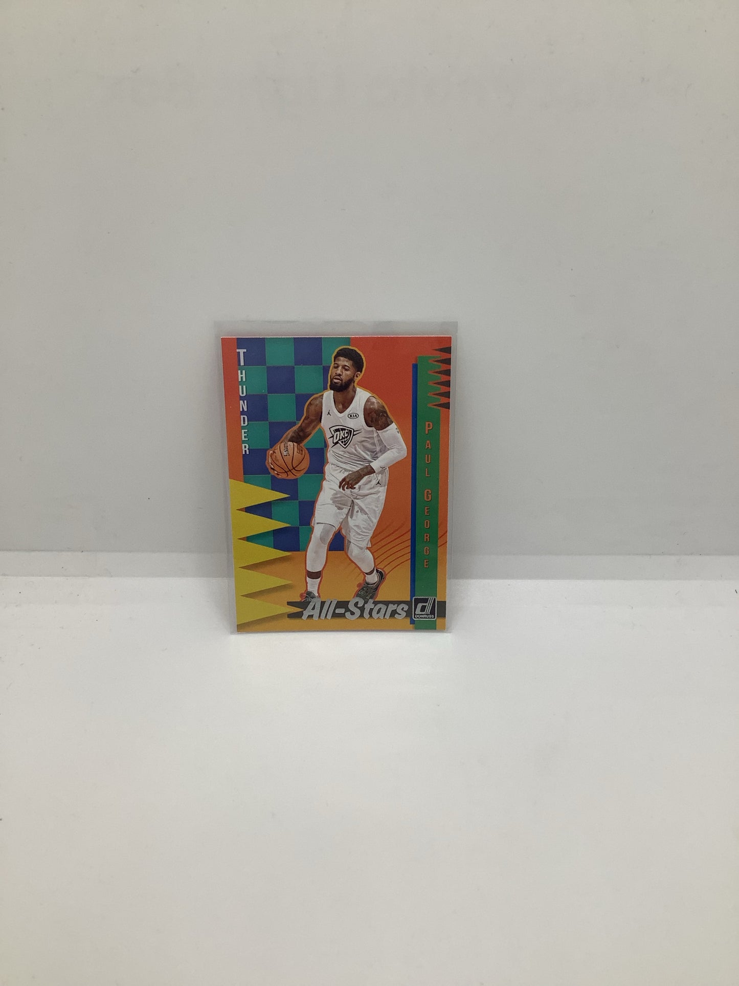 2018-19 Donruss Paul George Yellow Orange