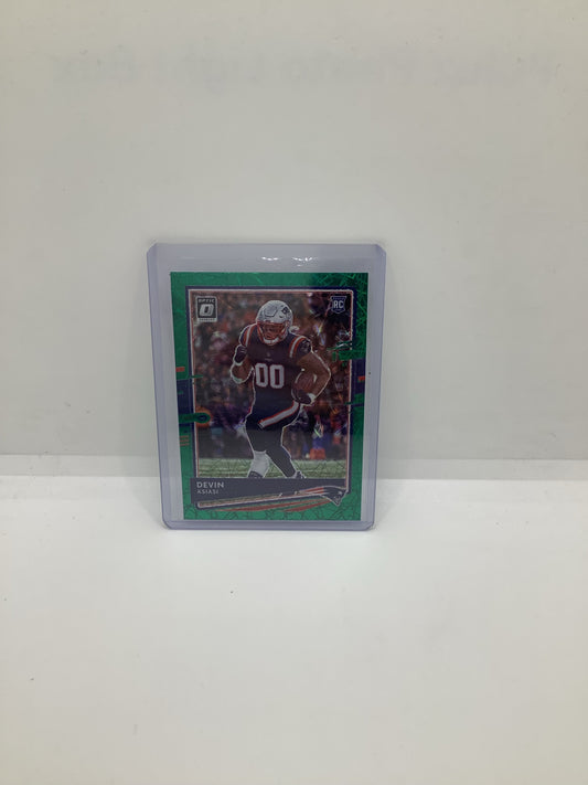 2020 Donruss Optic Devin Asiasi RC Green