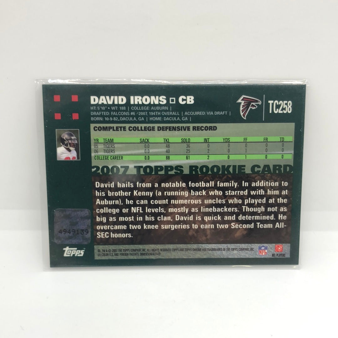 David Irons 2007 Chrome Rc Auto