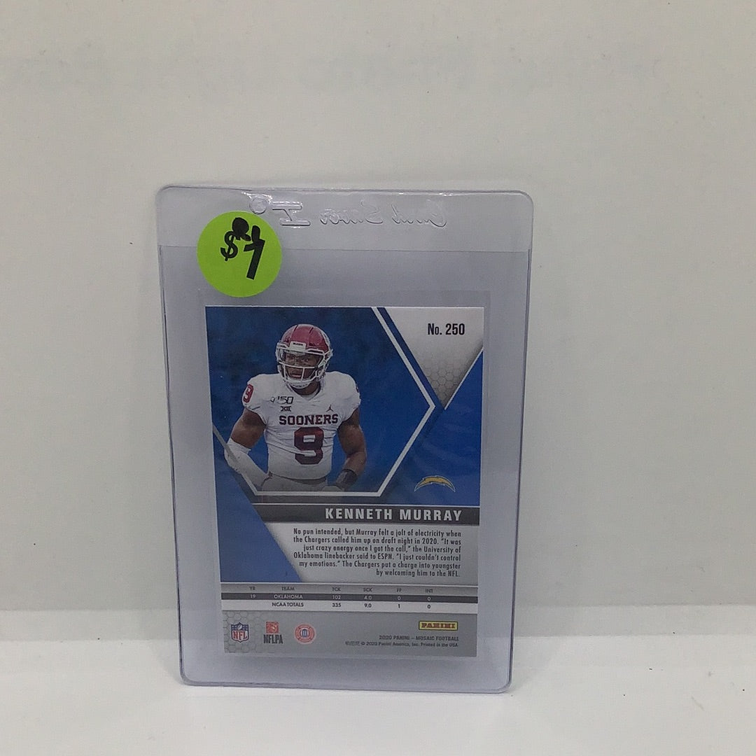 2020 Mosaic Kenneth Murray RC Silver Blue