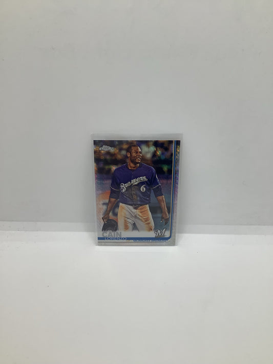 2019 Topps Chrome Refractor Lorenzo Cain