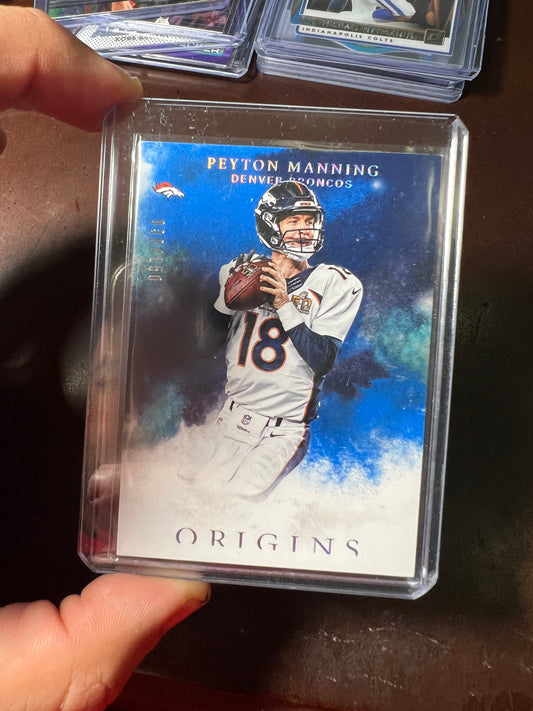 2018 Panini Origins Peyton Manning Blue /150