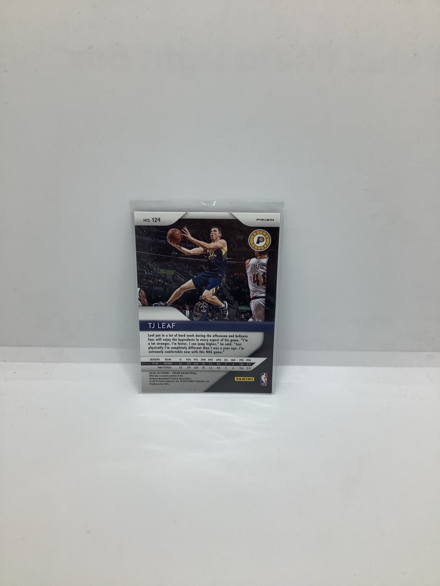 2018-19 Prizm Tj Leaf Holo