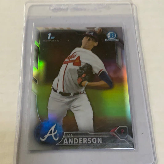 2016 Bowman Chrome Refractor Ian Anderson 1st bowman