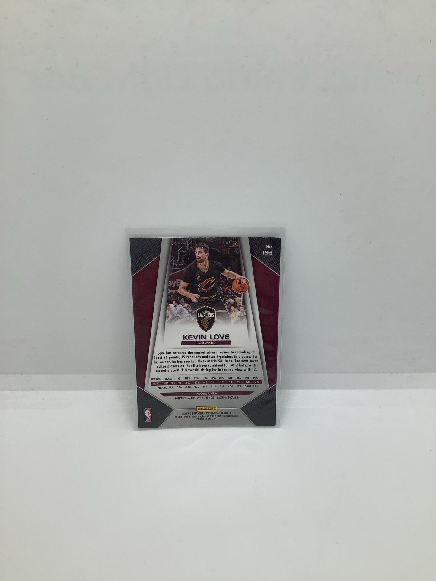 2017-18 Prizm Kevin Love
