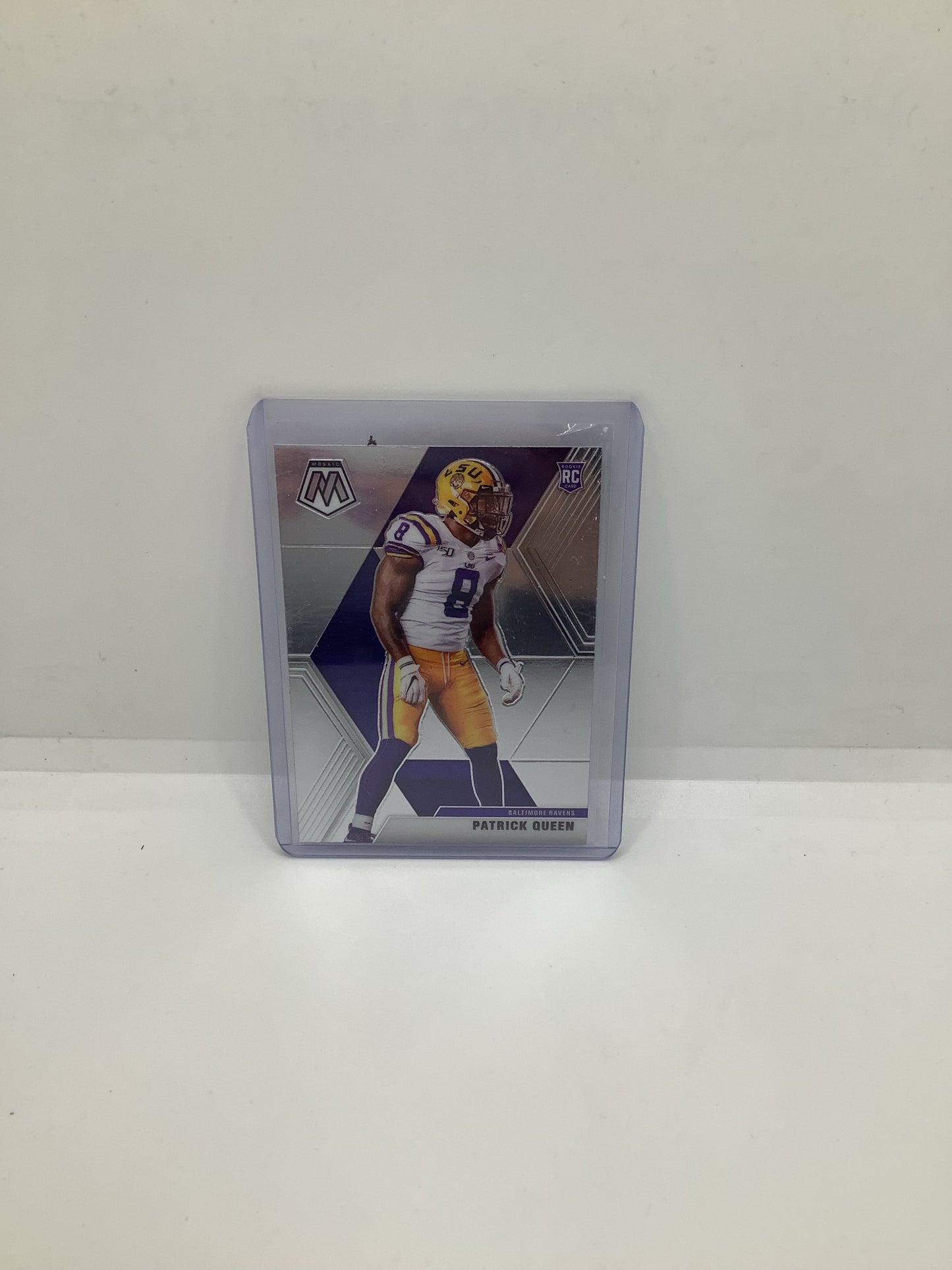 2020 Mosaic Patrick Queen RC Silver Purple