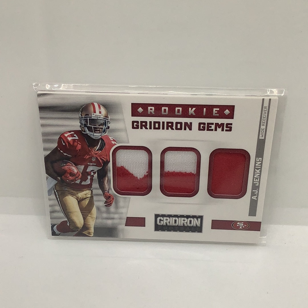 A.J. Jenkins 2012 Gridiron Prime Jsy /49