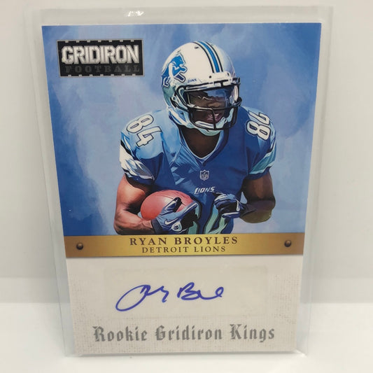 Ryan Broyles 2012 Gridiron Kings Rc Auto /99