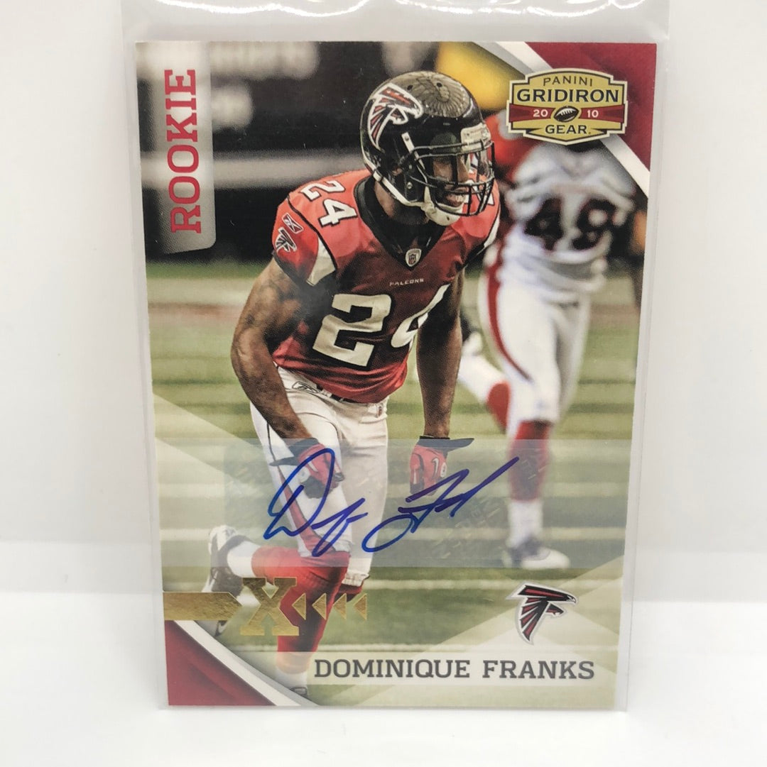 Dominque Franks 2010 Gridiron Rc Auto /299