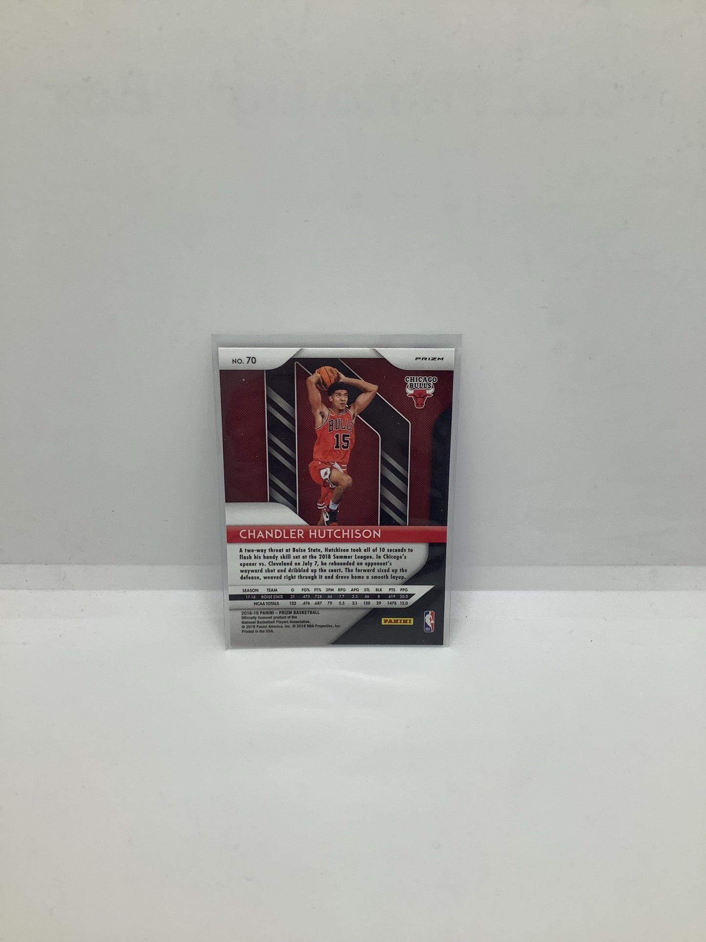 2018-19 Prizm Chandler Hutchison RC RWB