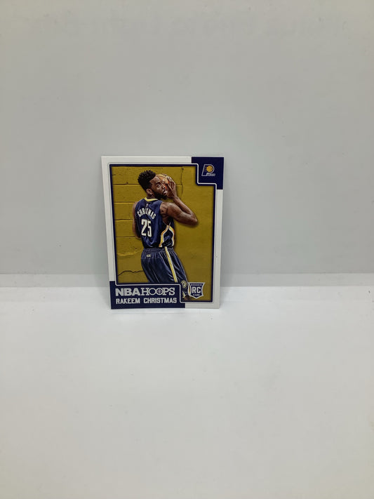 2015-16 Hoops Rakeem Christmas RC Blue Yellow