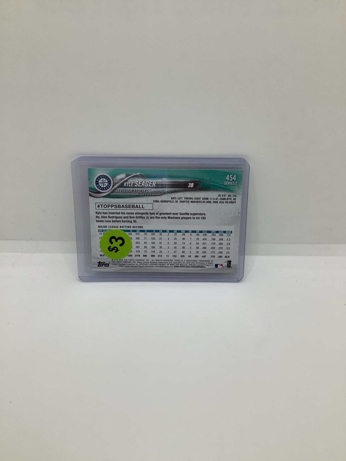 2018 Topps Kyle Seager