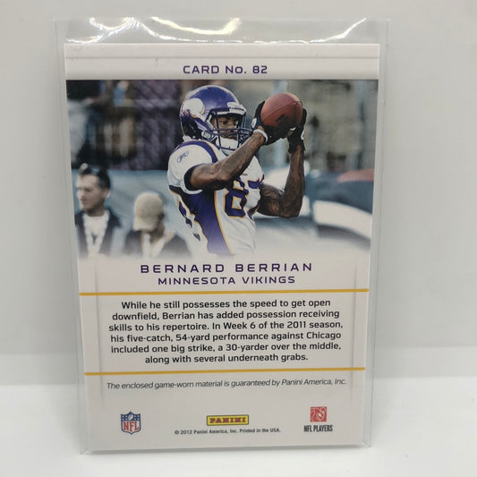 Bernard Berrian 2012 Prestige Gamers Jsy