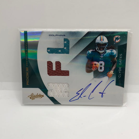 Clyde Gates 2011 Absolute RPM Jsy Auto /299
