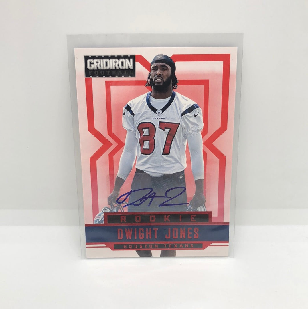 Dwight Jones 2012 Gridiron Rc Auto /499