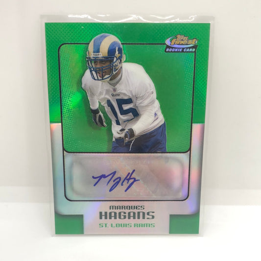 Marques Hagans 2006 Finest Green Auto /199
