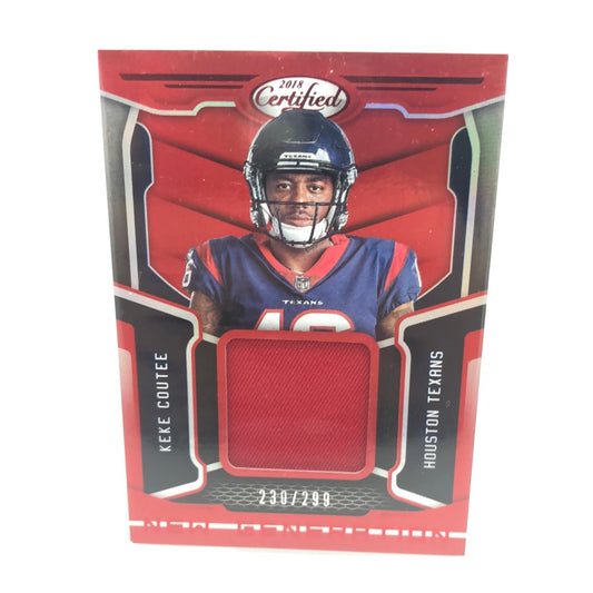 Keke Couter 2018 Certified Red Jsy /299