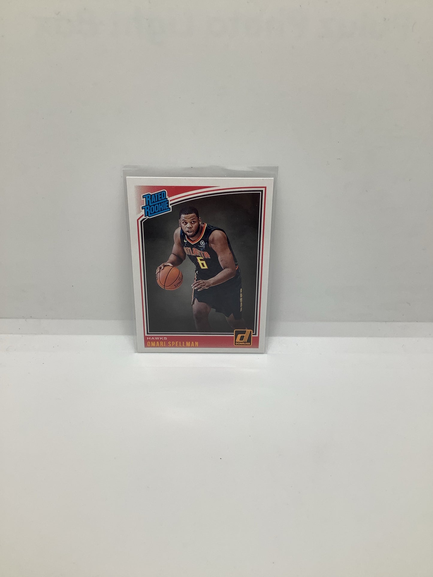 2018-19 Donruss Omari Spellman RC Red