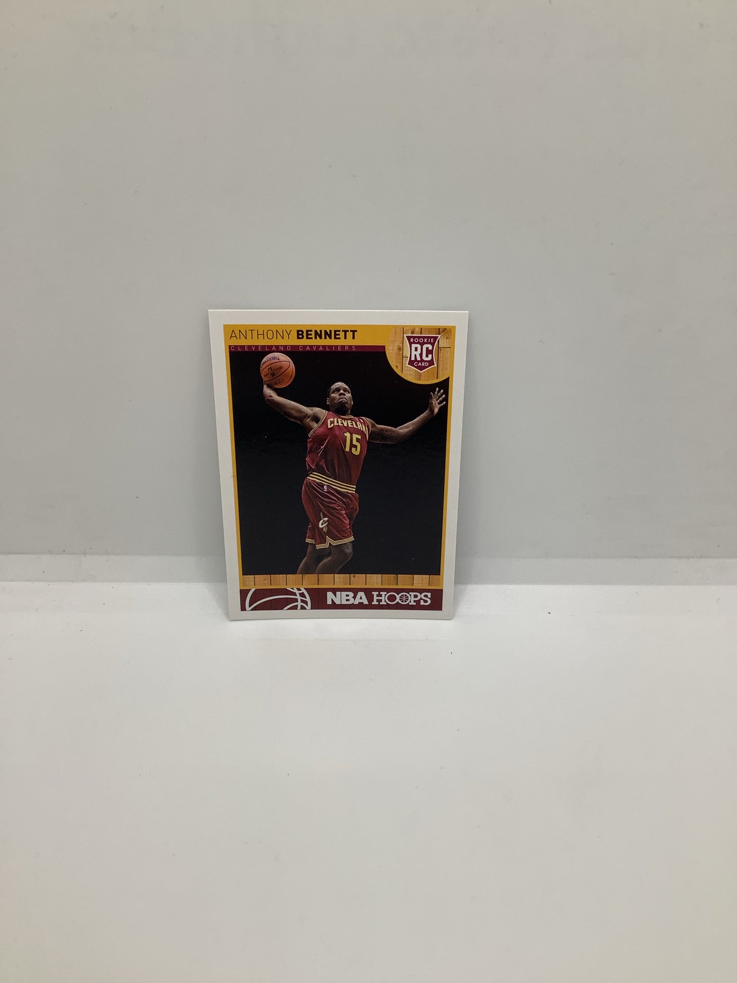 2013-14 Hoops Anthony Bennett RC Red Yellow
