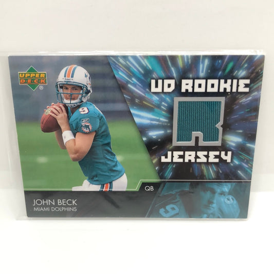 John Beck 2007 UD Rc Jsy