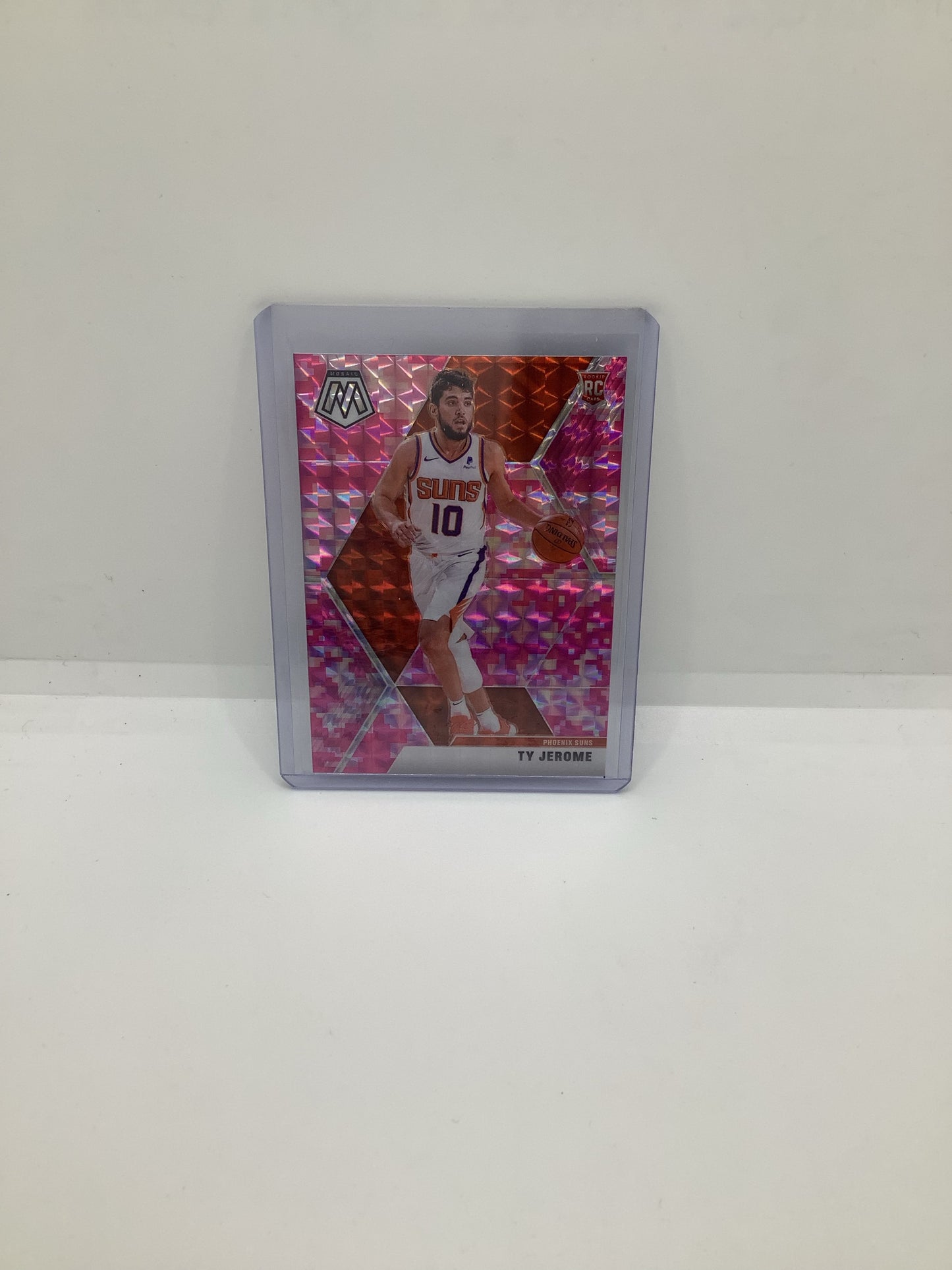2019-20 Mosaic Ty Jerome Pink Orange Holo